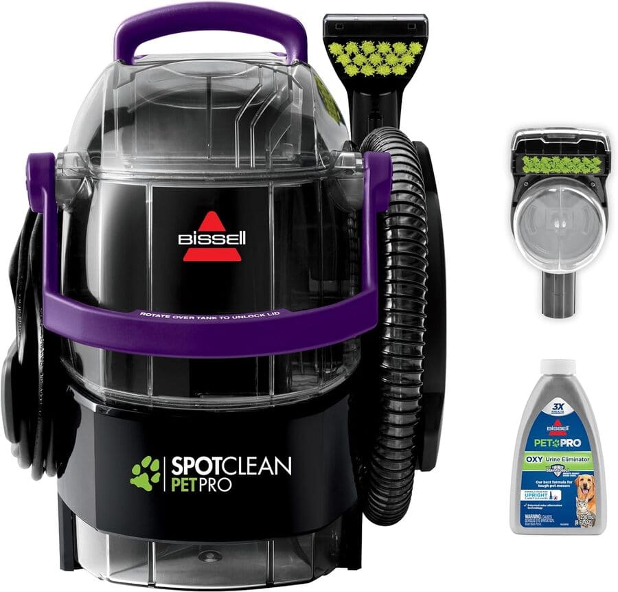 Amazon BISSELL SpotClean Pet Pro Portable Carpet Cleaner