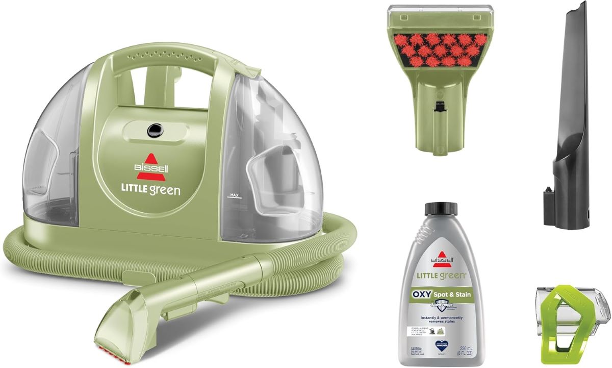 BISSELL Little Green Multi-Purpose Portable Carpet and Upholstery Cleaner