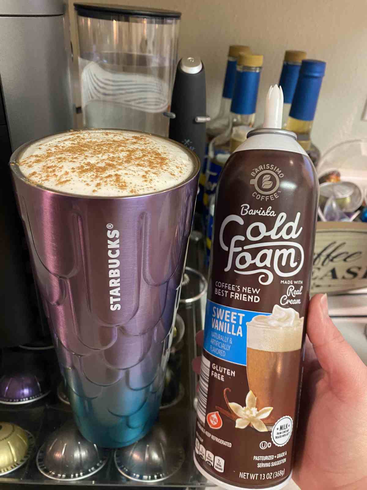 Barissimo Sweet Vanilla Barista Cold Foam from Aldi