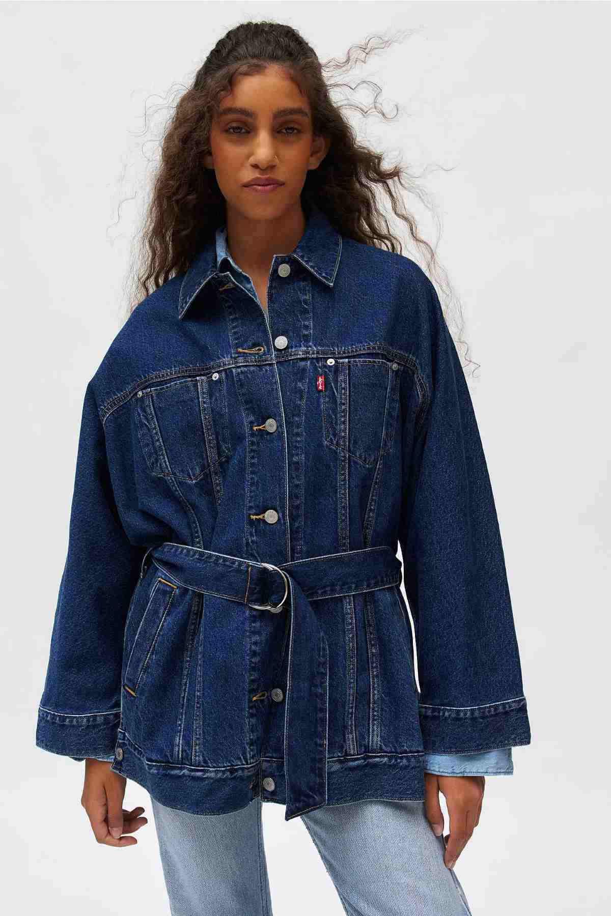 Levis Belted Dolman Trucker Jacket