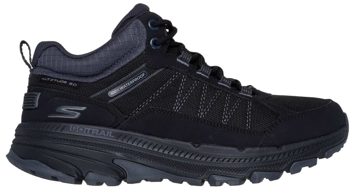 Skechers Waterproof GO RUN Trail Altitude 2.0 Black