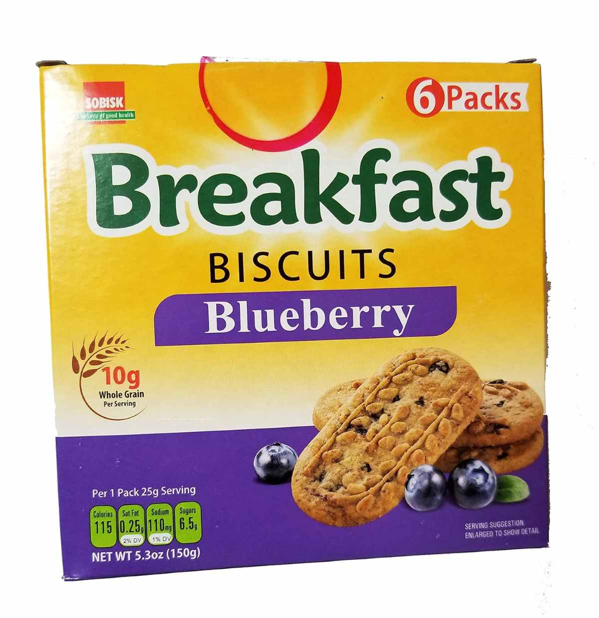 Sobisk Blueberry Breakfast Biscuits