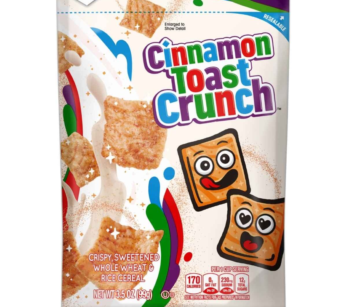 Cinnamon Toast Crunch Cereal, 3.5 oz.