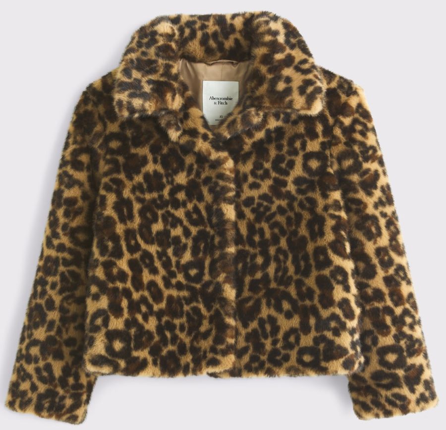 A&F Faux Fur Coat