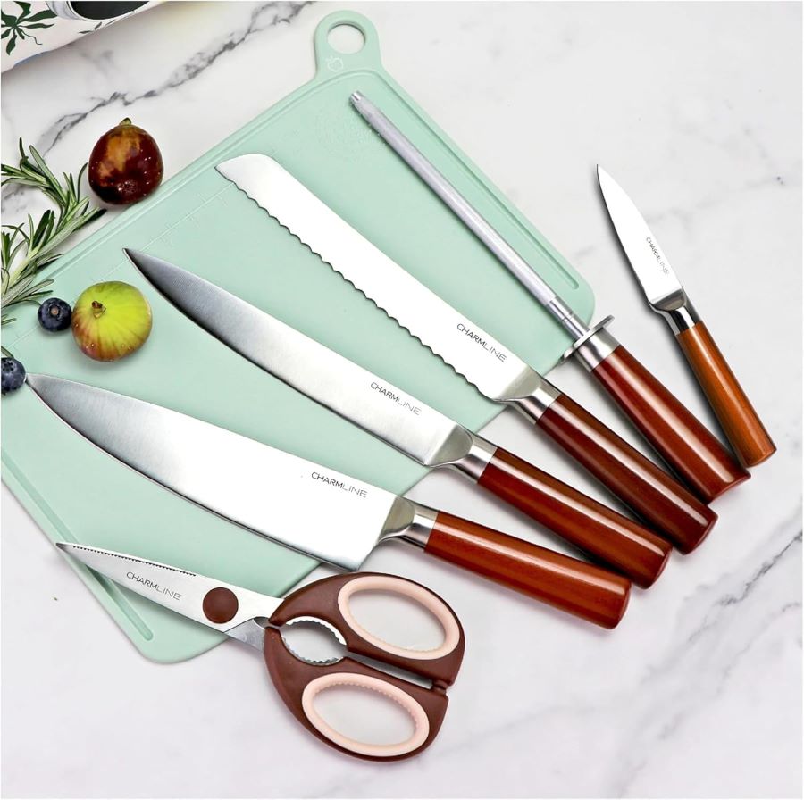 Charmline Smart Cutting Board Knives