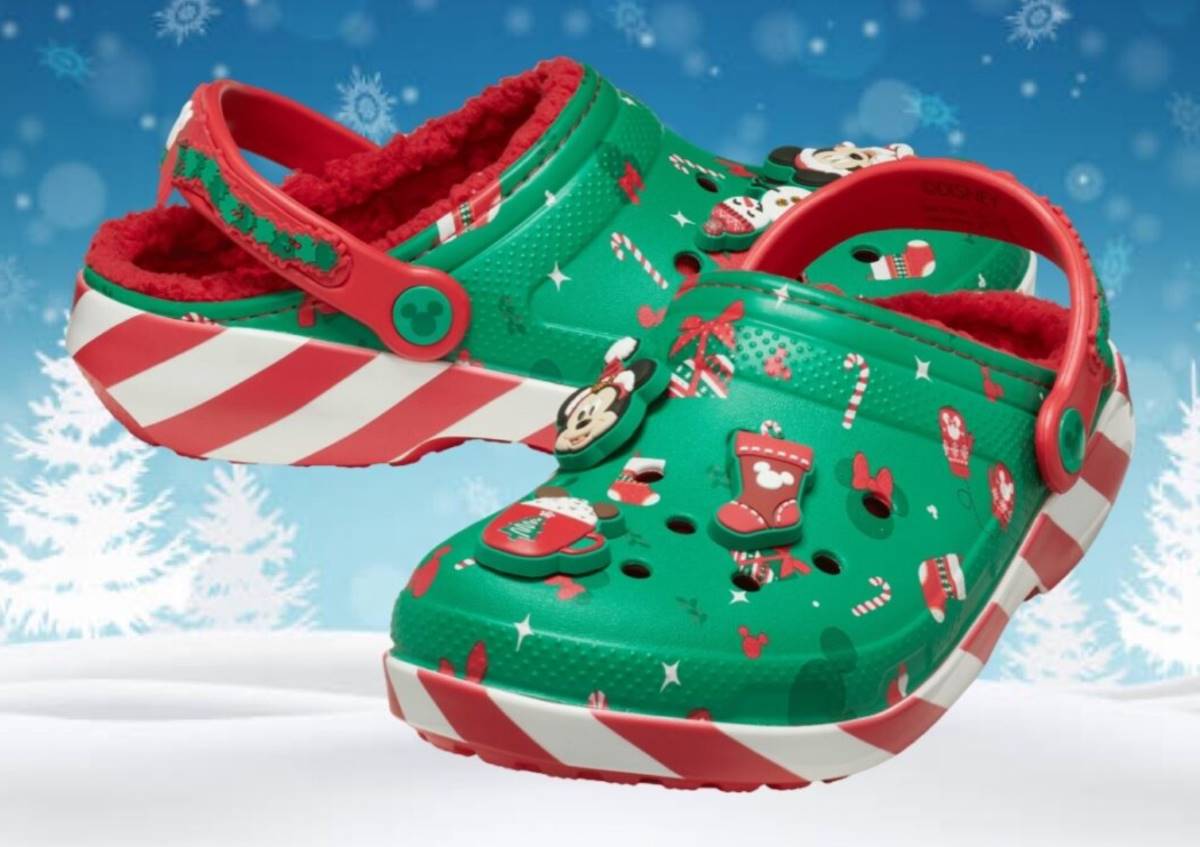 Crocs Mickey Holiday Lined Classic Clog