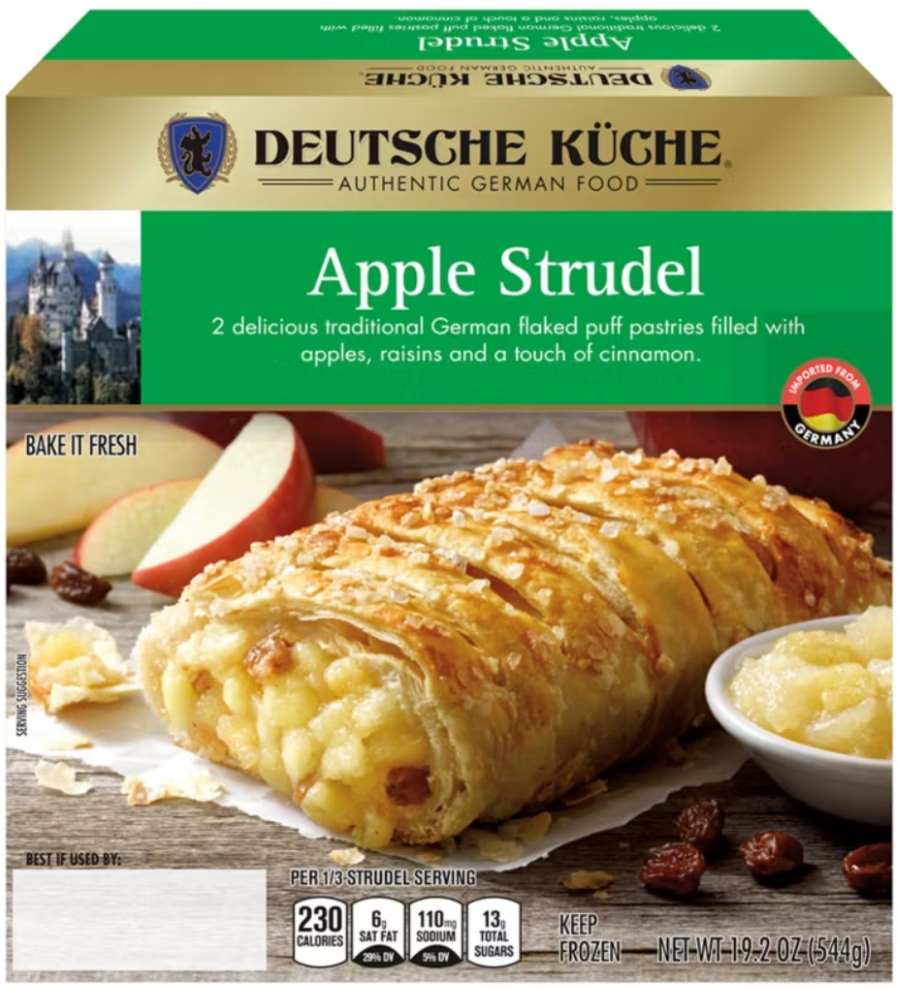 Deutsche Küche Frozen Apple Strudel