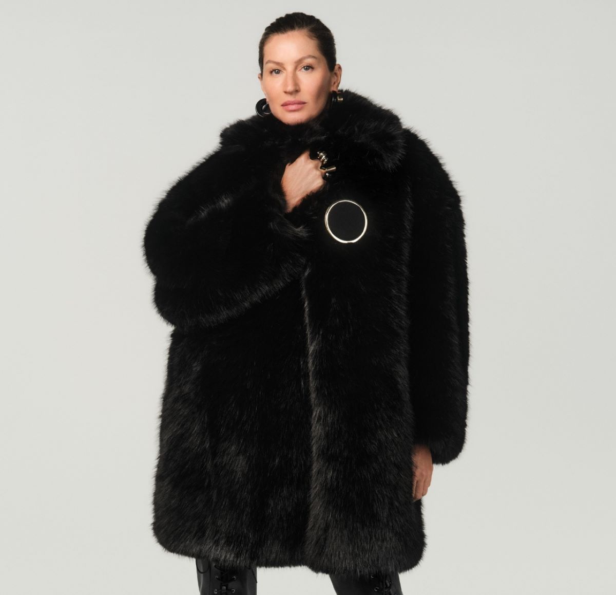 Faux Fur Coat by Zara x Stefano Pilati