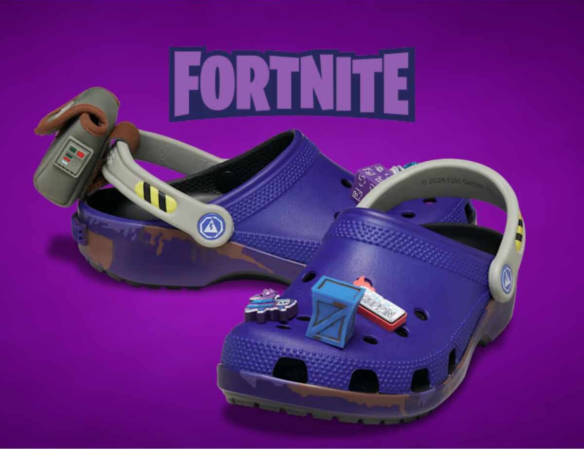 Fortnite X Crocs Classic Clog Battle Bus