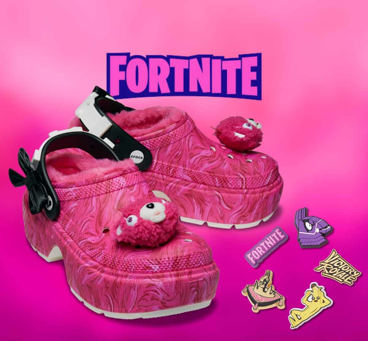 Fortnite X Crocs Stomp Lined Clog Cuddle Team Leader