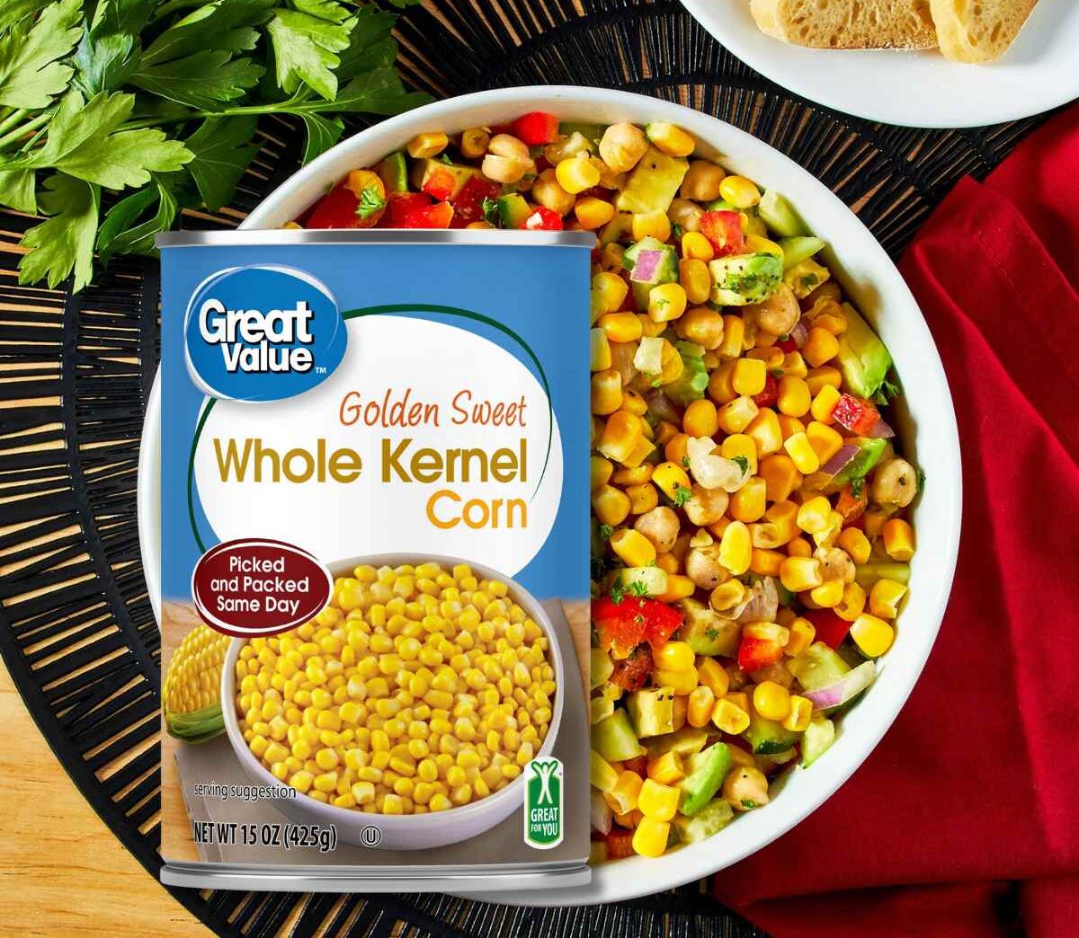 Great Value Golden Sweet Whole Kernel Corn