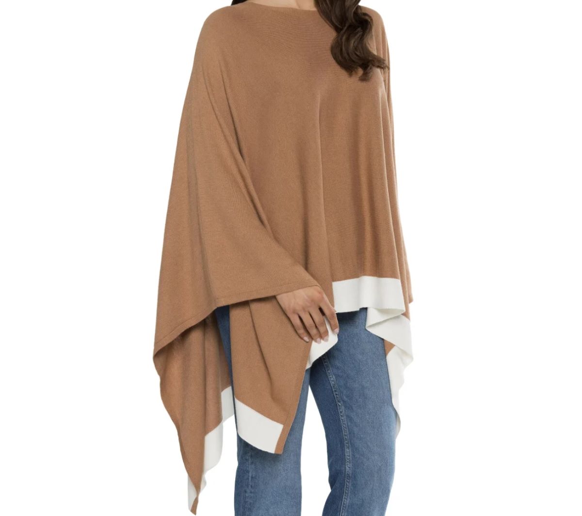 Matty M Ladies Sweater Poncho