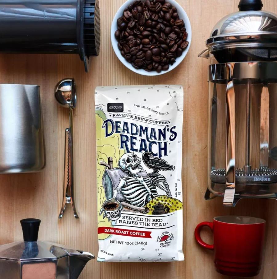 Raven's Brew Deadman's Reach Ground Coffee