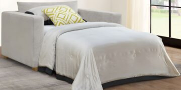 Thomasville Dillard Fabric Twin Size Convertible Sleeper Chair