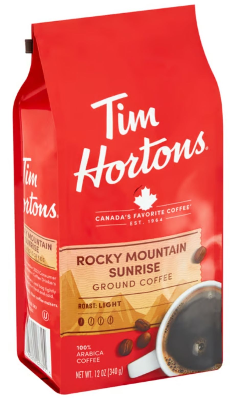 Tim Hortons Rocky Mountain Sunrise Blend Ground Coffee