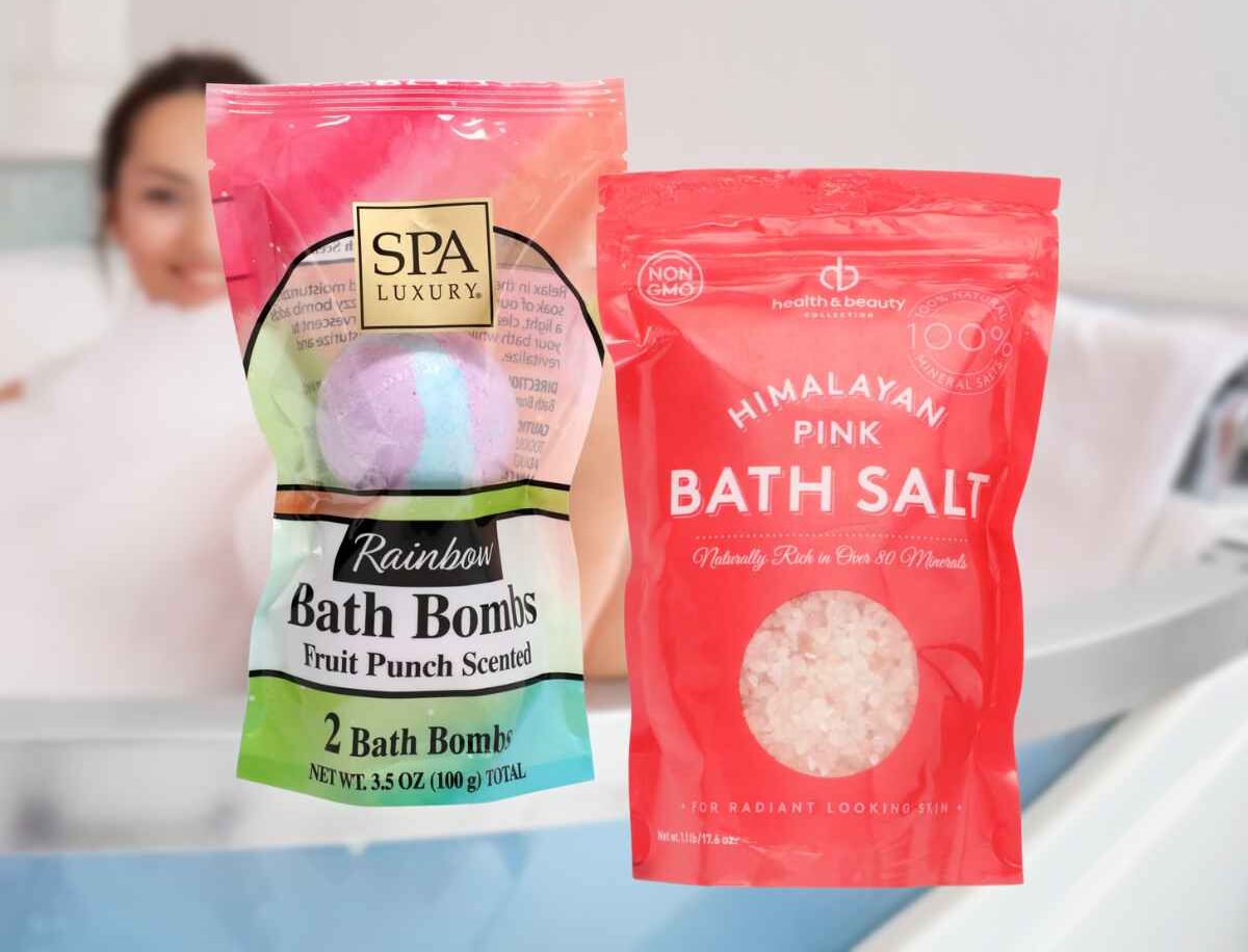 Bath Bombs and Bath Salts