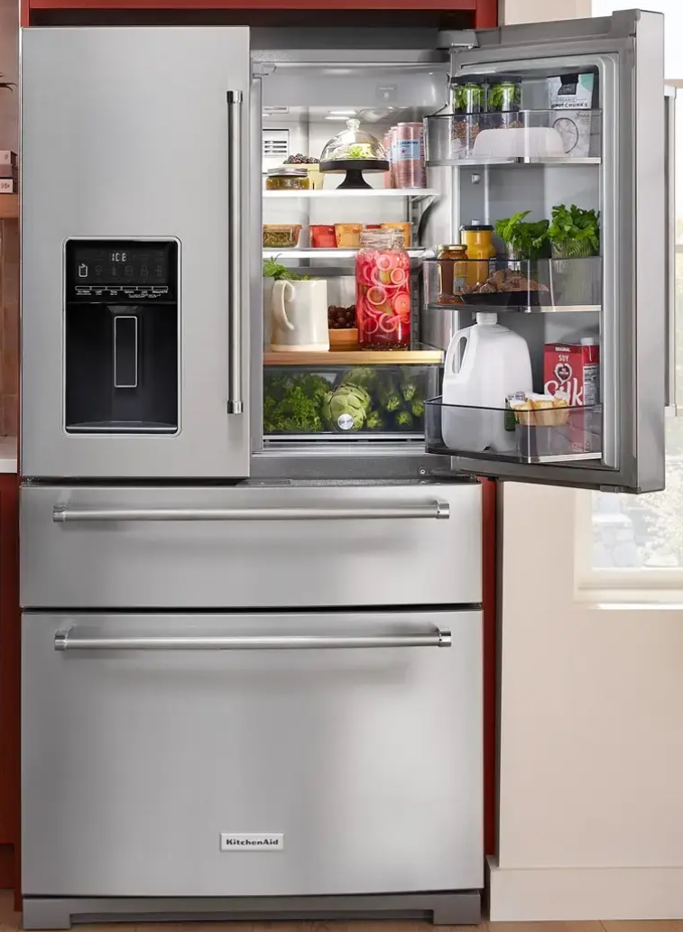 KitcheAid Fridge KRMF536RPS