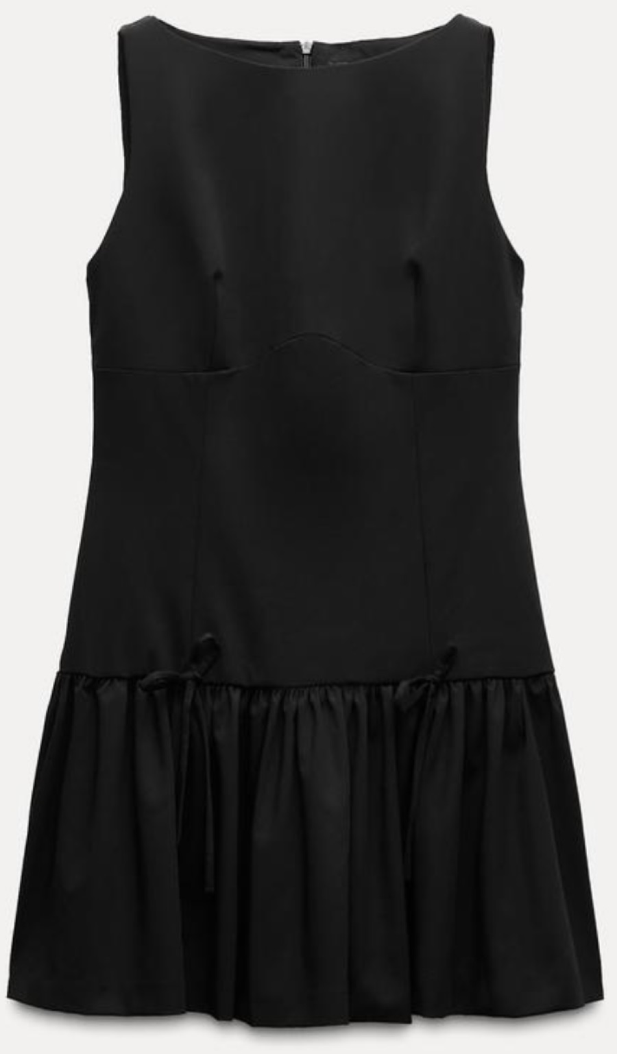 Zara Dress With Bows - Black