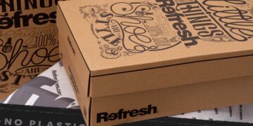 Caja de calzado de Refresh