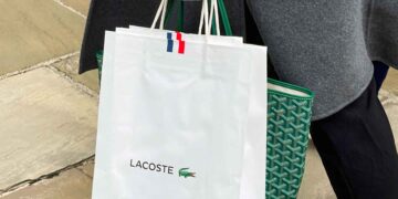 El Corte Inglés gabardina Lacoste