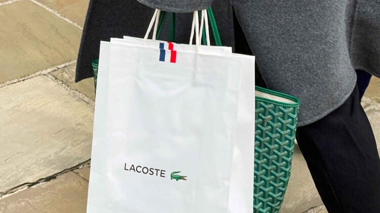 El Corte Inglés gabardina Lacoste