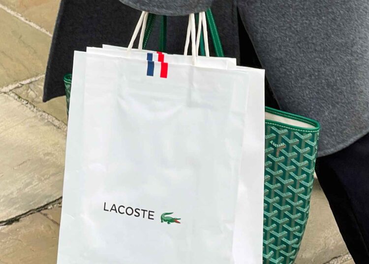 El Corte Inglés gabardina Lacoste