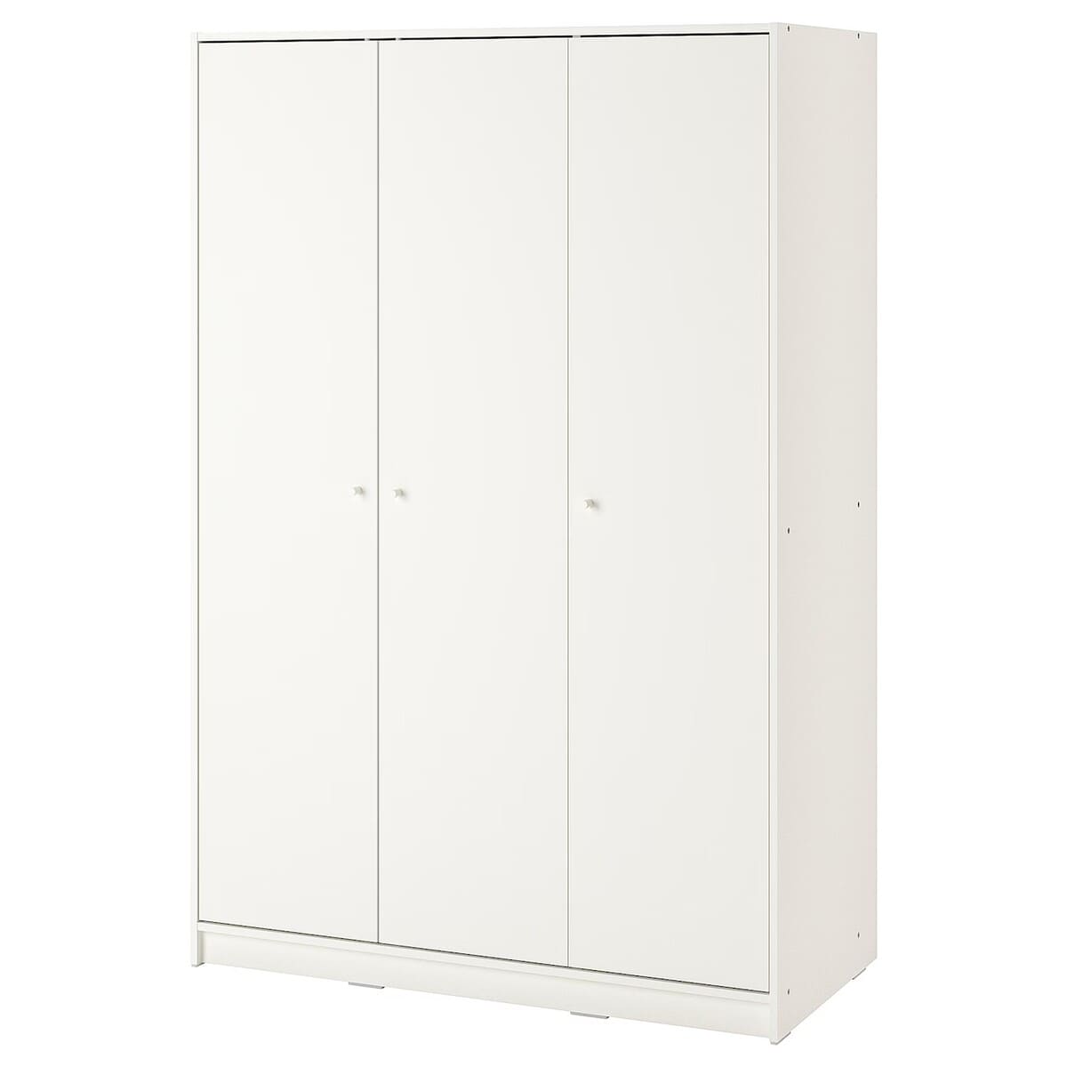 IKEA KLEPPSTAD Armario con 3 puertas, blanco