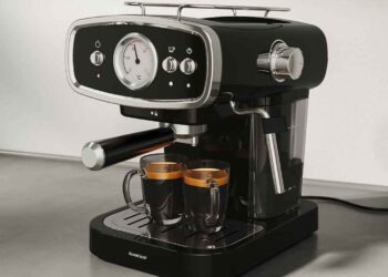 Lidl Cafetera espresso negra 1050 W