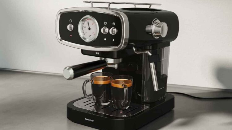 Lidl Cafetera espresso negra 1050 W