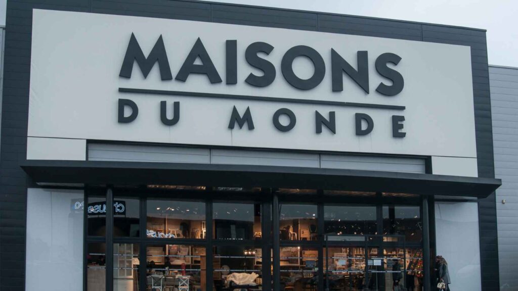 Maisons Du Monde cortinas algodón