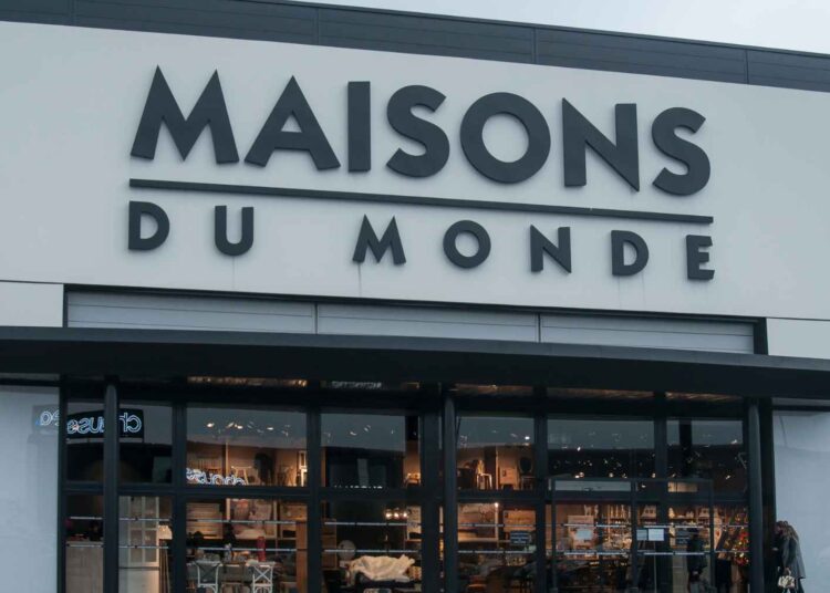 Maisons Du Monde cortinas algodón