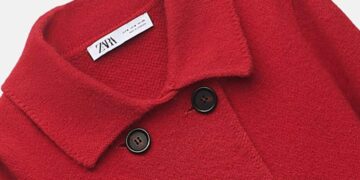 Zara blazer rojo
