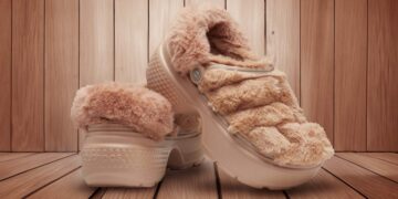 Zuecos de mujer Stomp Lined Quilted W de CROCS