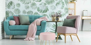 Amazon Relaxdays Taburete Terciopelo