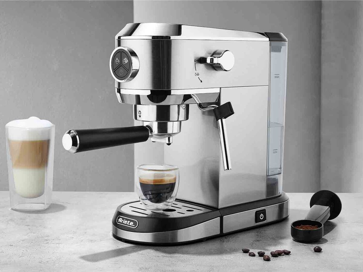 Ariete ® Cafetera Espresso Slim Delizia 1350 W