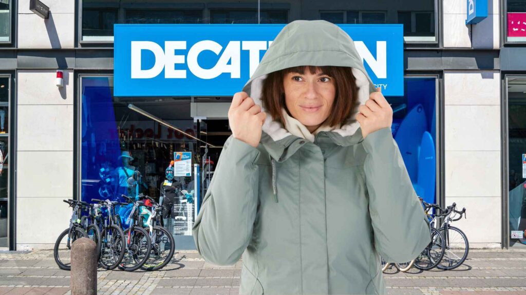 Decathlon Abrigo de montaña y nieve impermeable