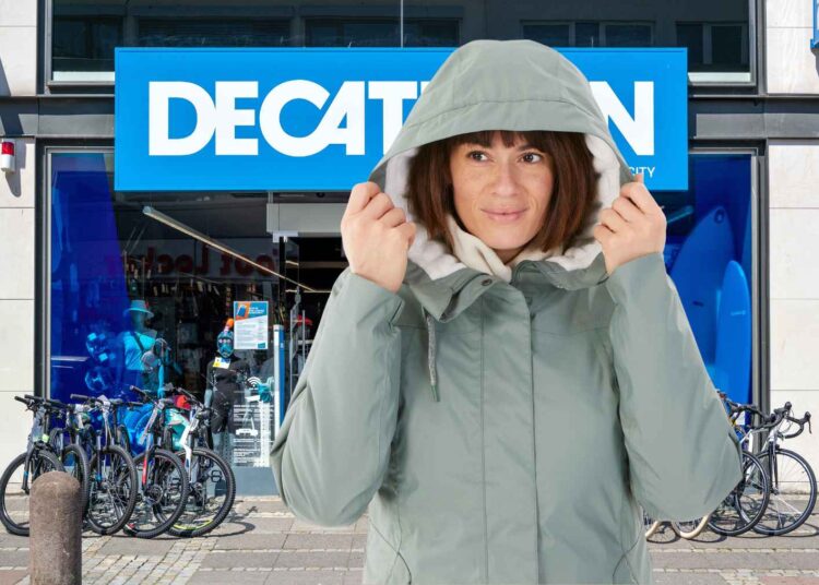 Decathlon Abrigo de montaña y nieve impermeable