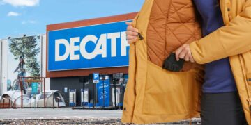 Decathlon Parka de montaña y nieve impermeable Quechua