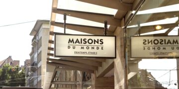 Maisons Du Monde portavelas nenúfar