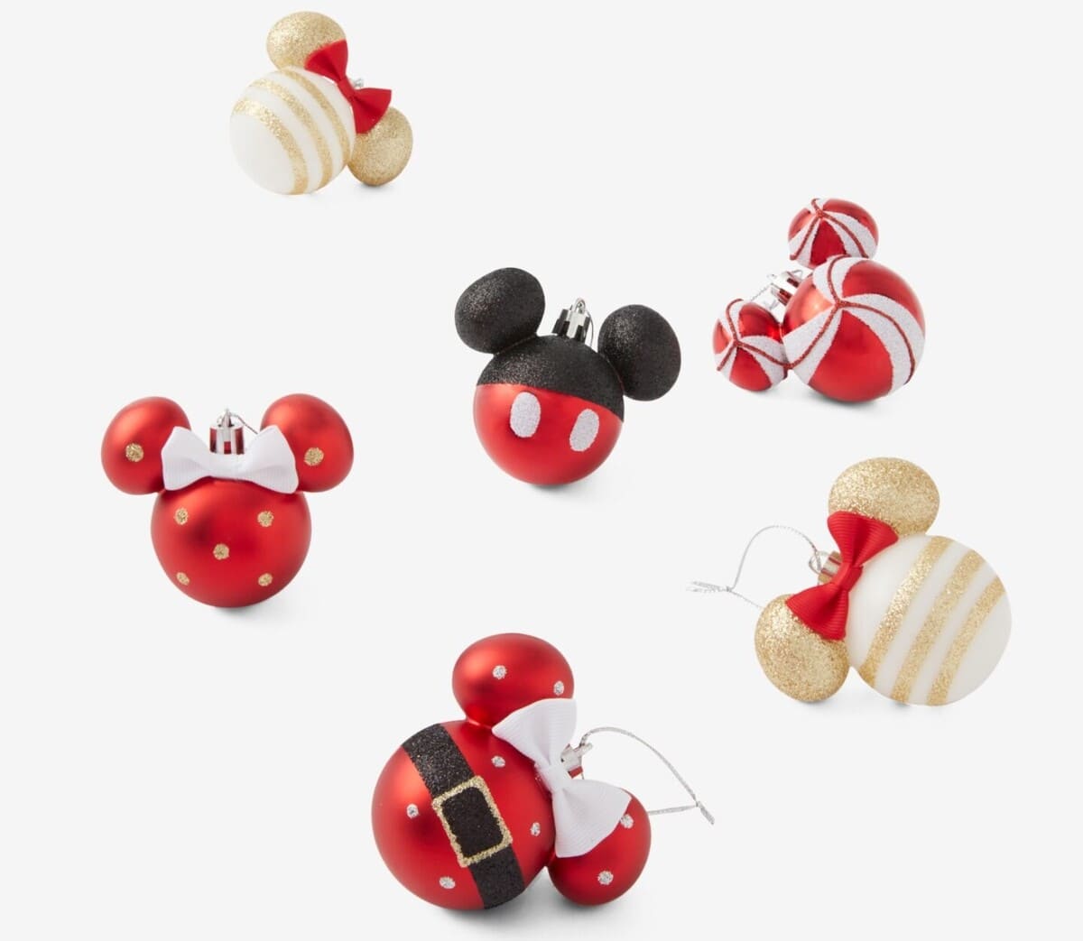 Pack de bolas de Navidad con licencia de Mickey Mouse