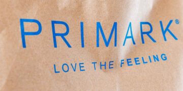 Primark vestido metalizado