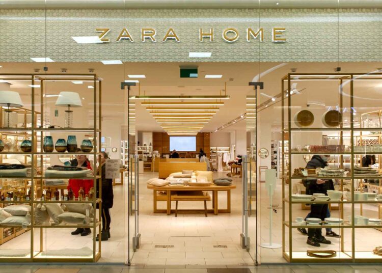 Zara Home carro ratán