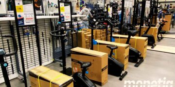 Decathlon Bicicleta estática plegable X-Bike 150