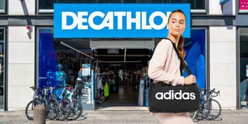 Decathlon Bolsa Duffel Adidas Negro Blanco