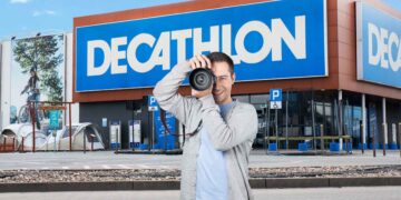 Decathlon Trolley y mochila para cámara de fotos