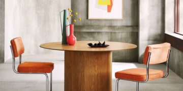 EL Corte Ingles mesa comedor madera roble Arp Room