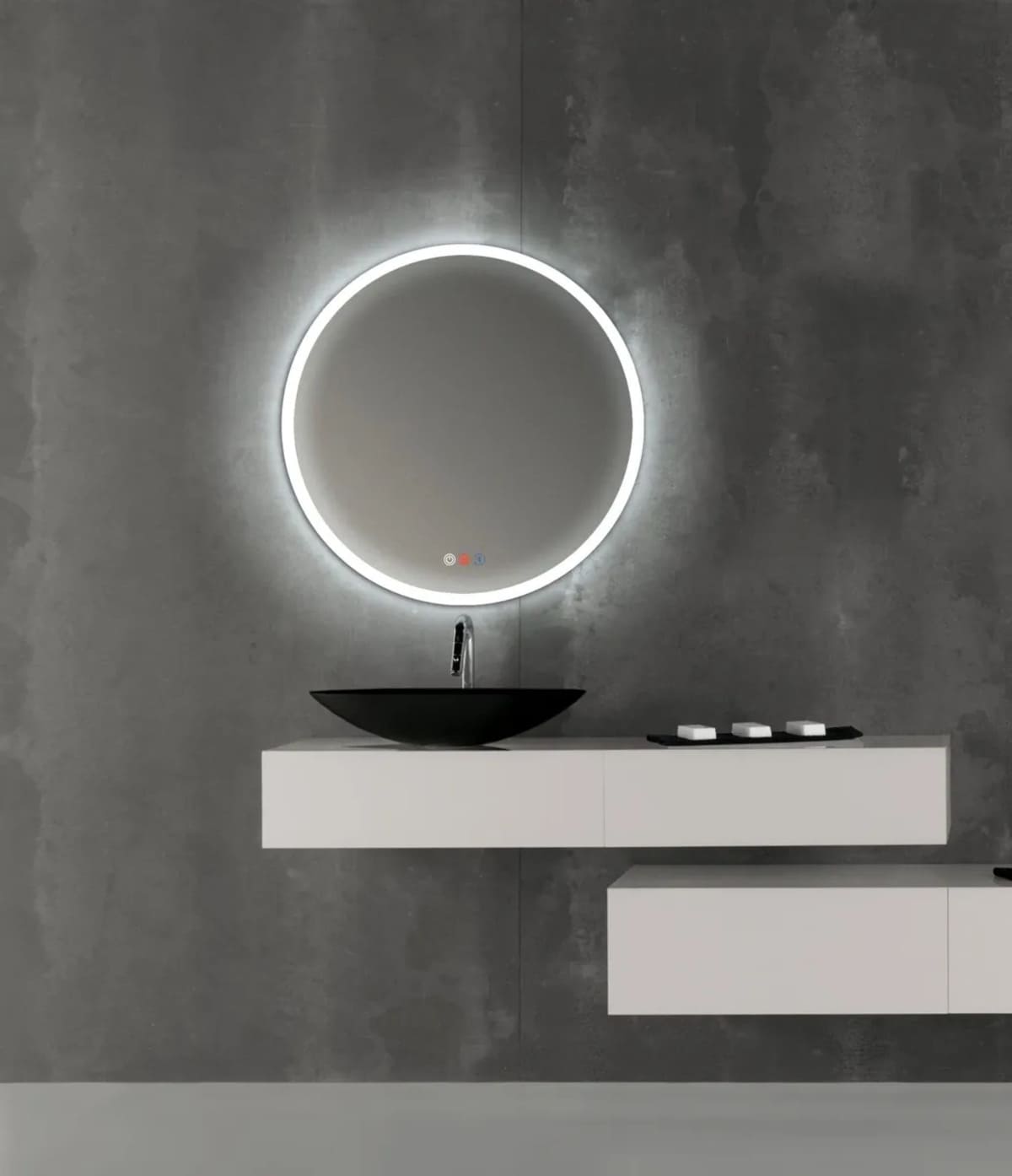 Espejo de baño con luz LED Cosmos antivaho , bluetooth