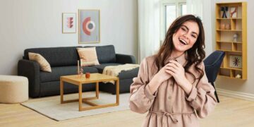 JYSK sofa cama chaise long JETSMARK