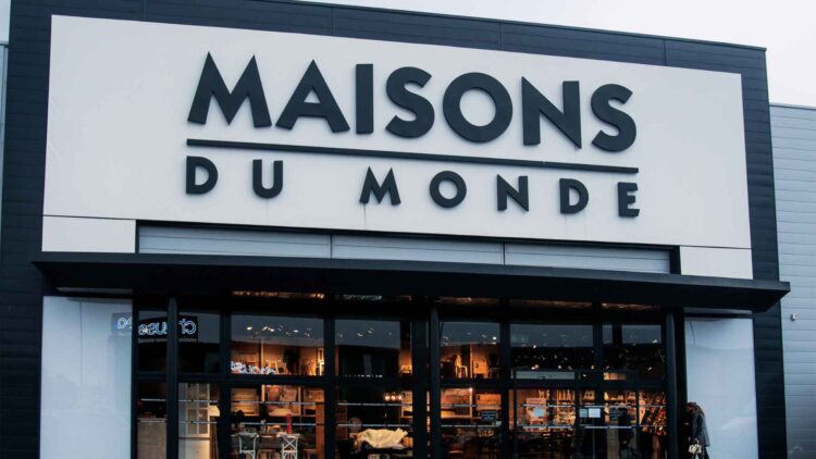 Maisons Du Monde sofá 3 plazas Dot