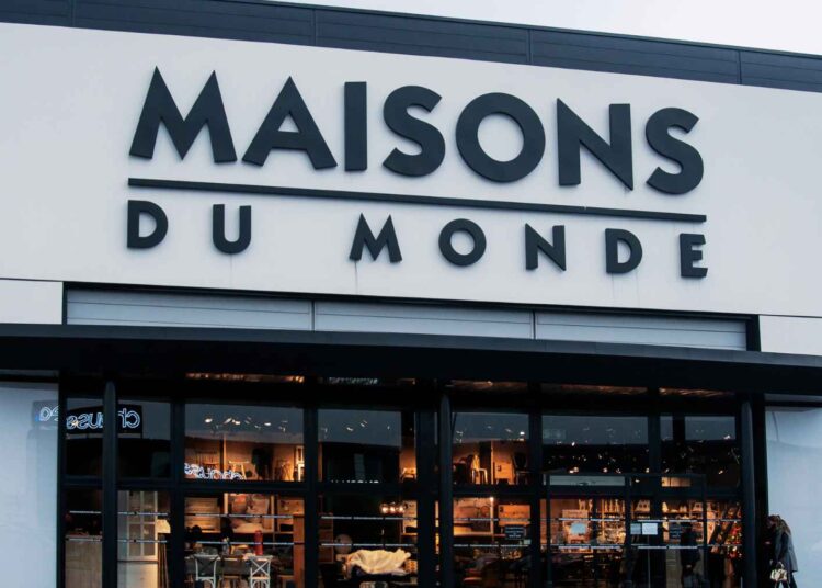 Maisons Du Monde sofá 3 plazas Dot